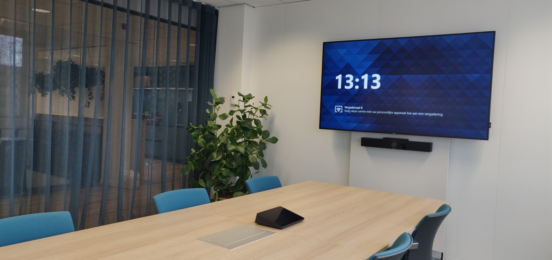 Teams Rooms bij het Waterlaboratorium in Haarlem