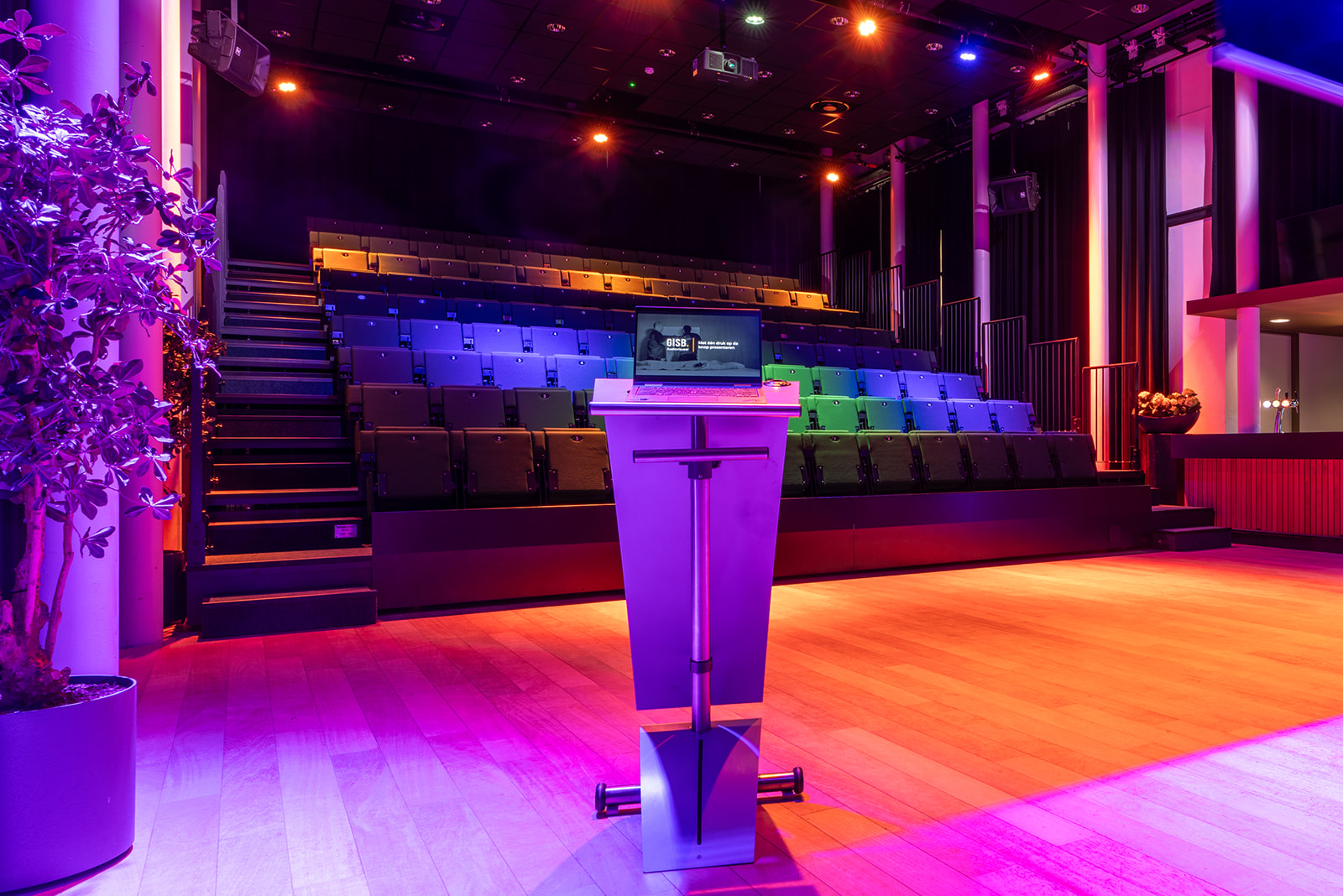 Audiovisuele middelen in een multifunctionele accommodatie | GISB